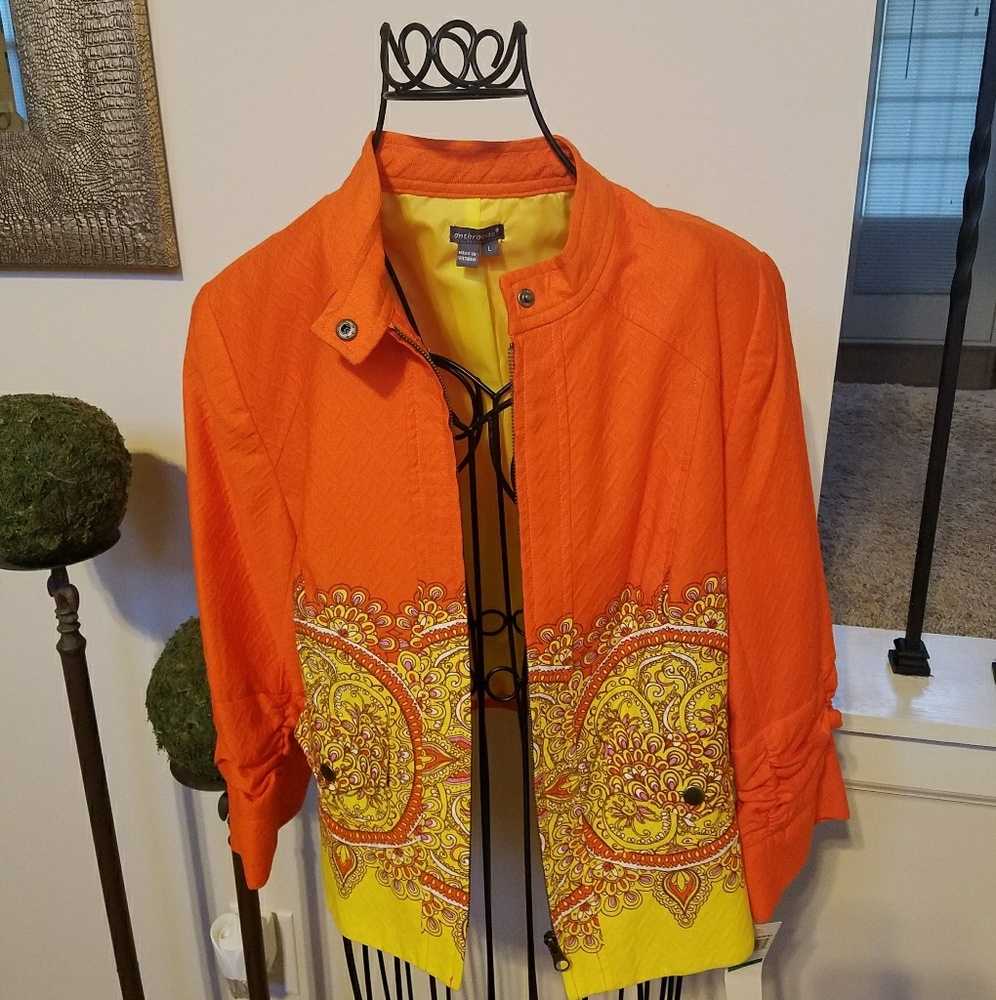New Never Worn Anthracite Jacket NWT
